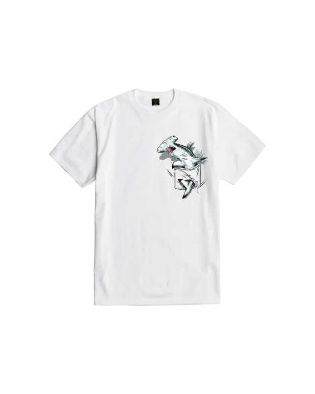 Dark Seas Hammer Pocket Tee - White