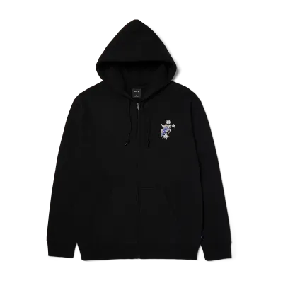 Huf Cupid Full Zip Hoodie - Black