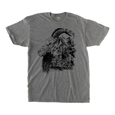 RDS Triblend Ram Head Tee - Heather Grey