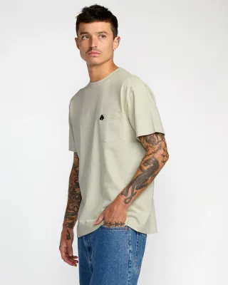 RVCA KSL Pocket Tee - Ceramic
