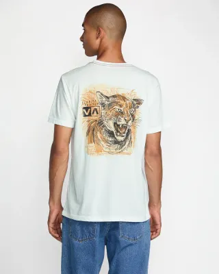 RVCA Horton Panther Tee - Antique White RVCA Horton Panther Tee - Antique White
