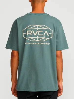 RVCA Global Hex Tee - Balsam Green