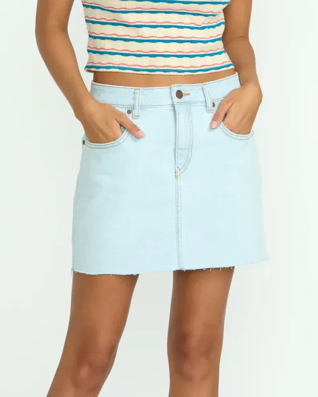 Volcom Dropping In Skirt - Cruzer Blue