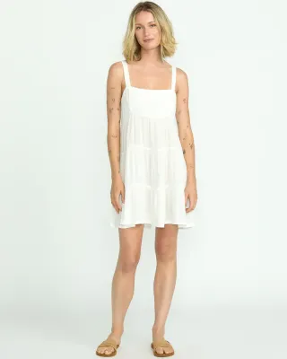 Volcom Beach Moonstone Dress - White