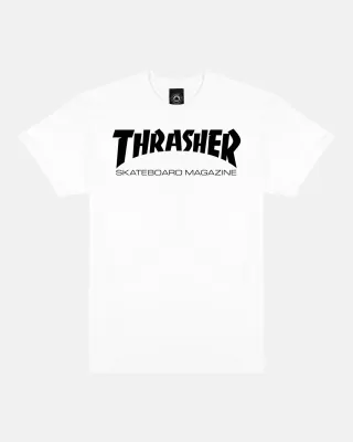 Thrasher Skate Mag Tee - White