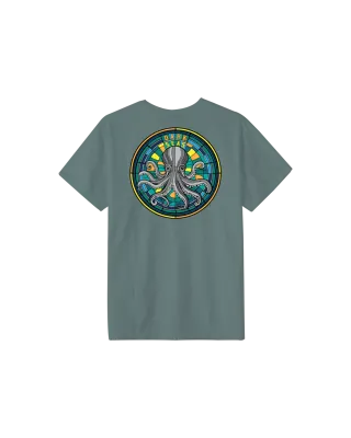 Dark Seas Octo-Glass Tee - Stormy Sea