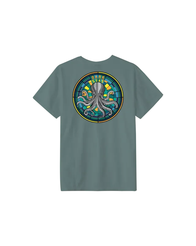 Dark Seas Octo-Glass Tee - Stormy Sea