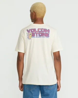 Volcom Migrane Tee - Off White Heather