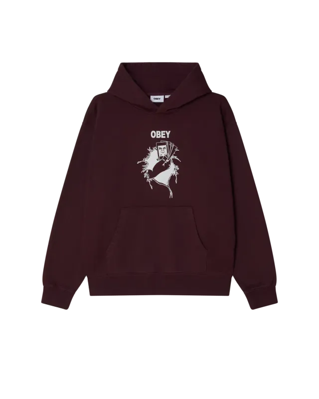 Obey Bad Seeds Faded Hood - Winetasting