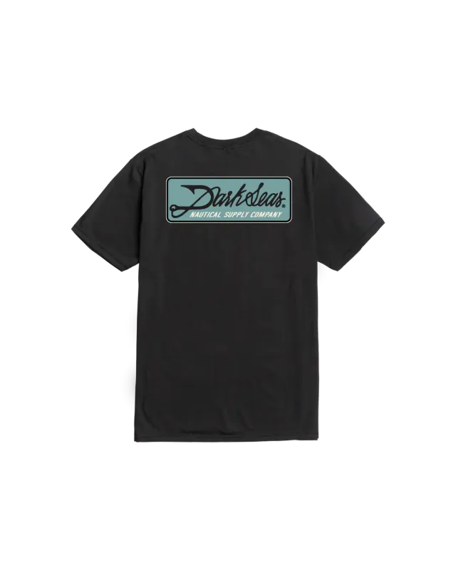 Dark Seas Fish Hook Tee - Pine