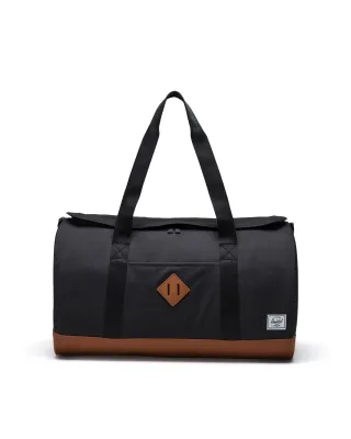 Herschel Heritage Duffle - Black/Saddle