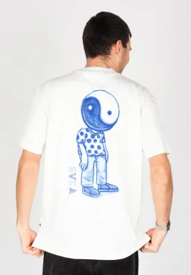 RVCA Balance Boy Tee - Antique White