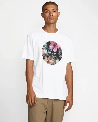 RVCA Motors Tee - White