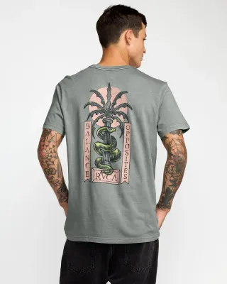RVCA Serpent Tee - Monument