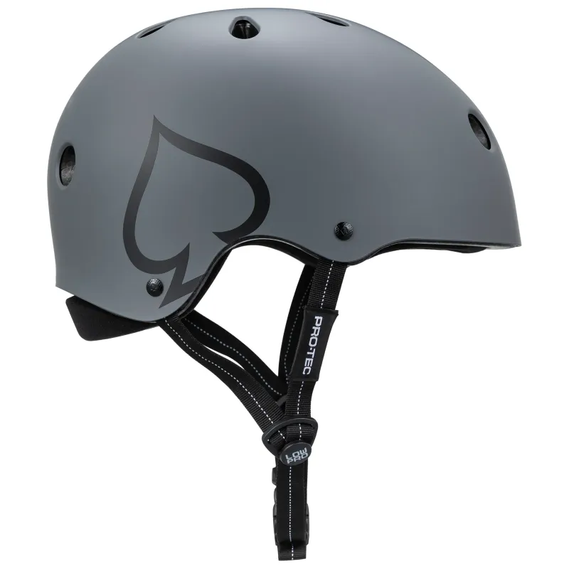 Pro-Tec Low Pro Helmet - Matte Grey