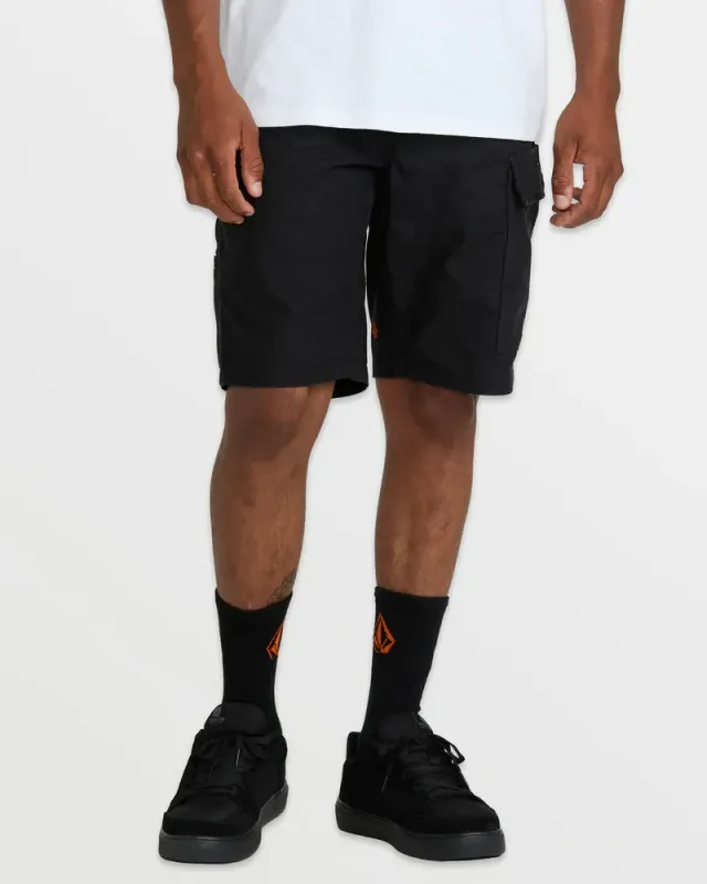 Volcom Caliper II Relaxed Work Short - Black
