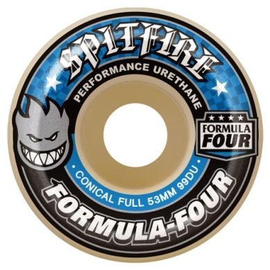 Spitfire Wheels F4 Conical Full 99A 53mm