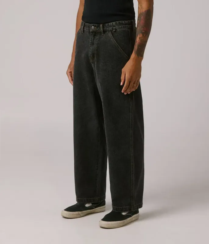 Former Reynolds Denim Pant - Washed Black