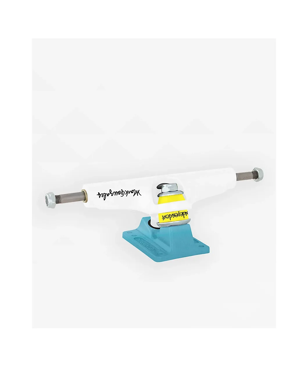 Independent STG4 Pro Mark Gonzalez Flat Trucks - White/Blue 151