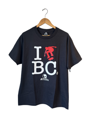 Skull Skates I Skate BC Tee - Black