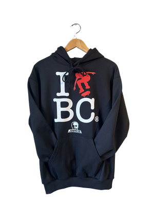 Skull Skates I Skate BC Hood - Black