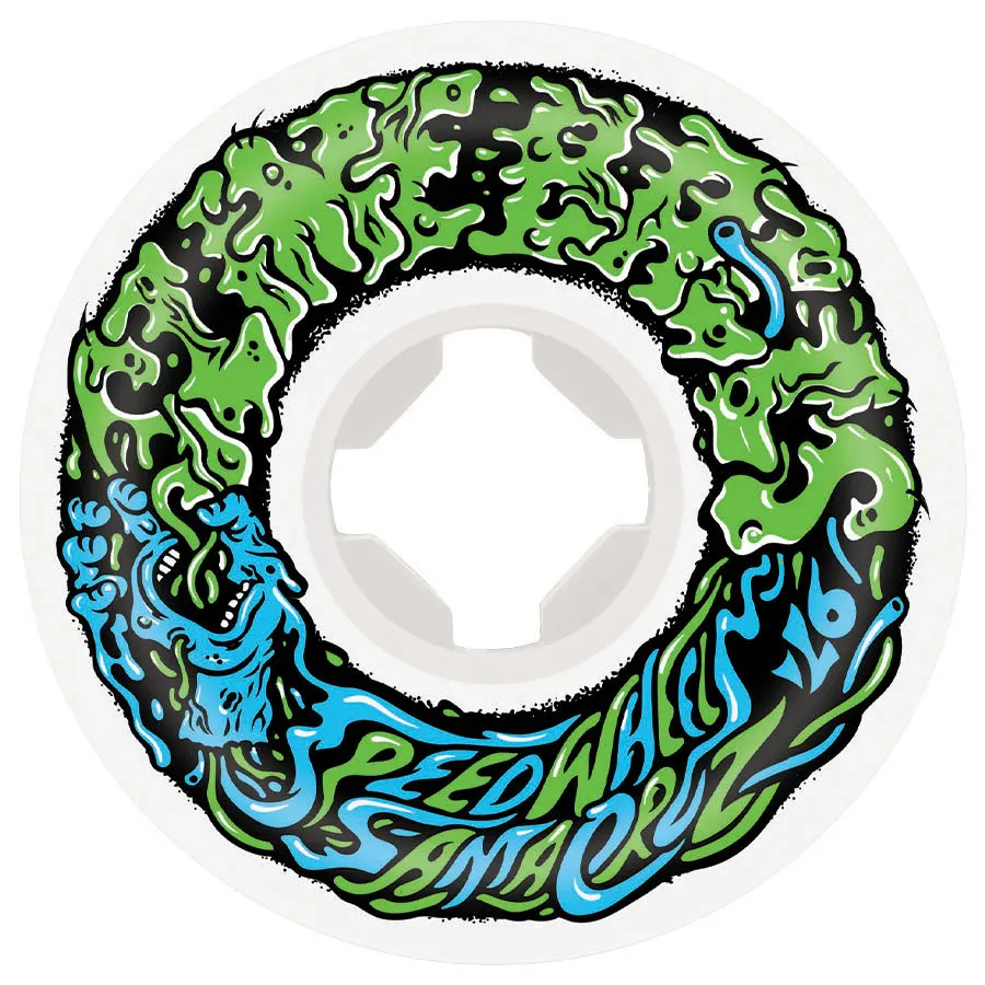 Slime Balls Wheels Vomit Mini White 97A 54mm