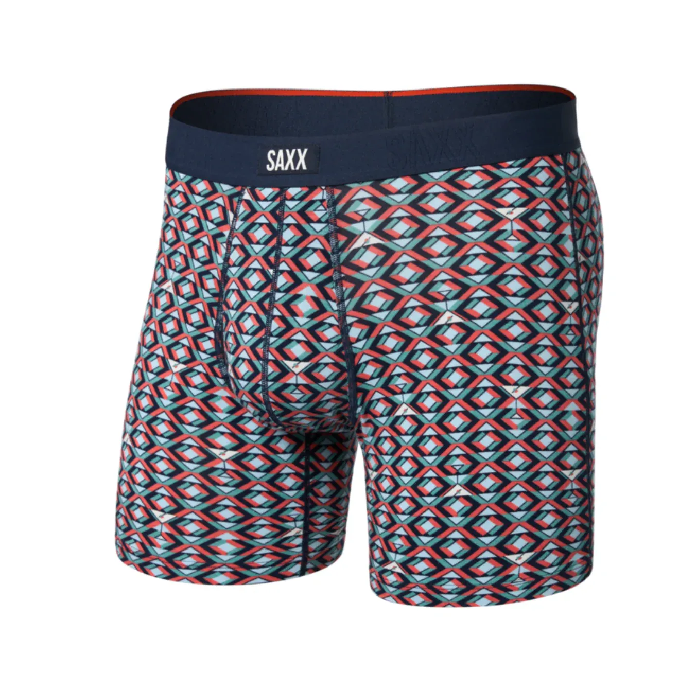 Saxx Vibe Xtra Soft Boxer - Martini Geo