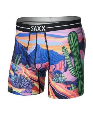 Saxx Volt Breathable Mesh Boxer - Prickly Paradise