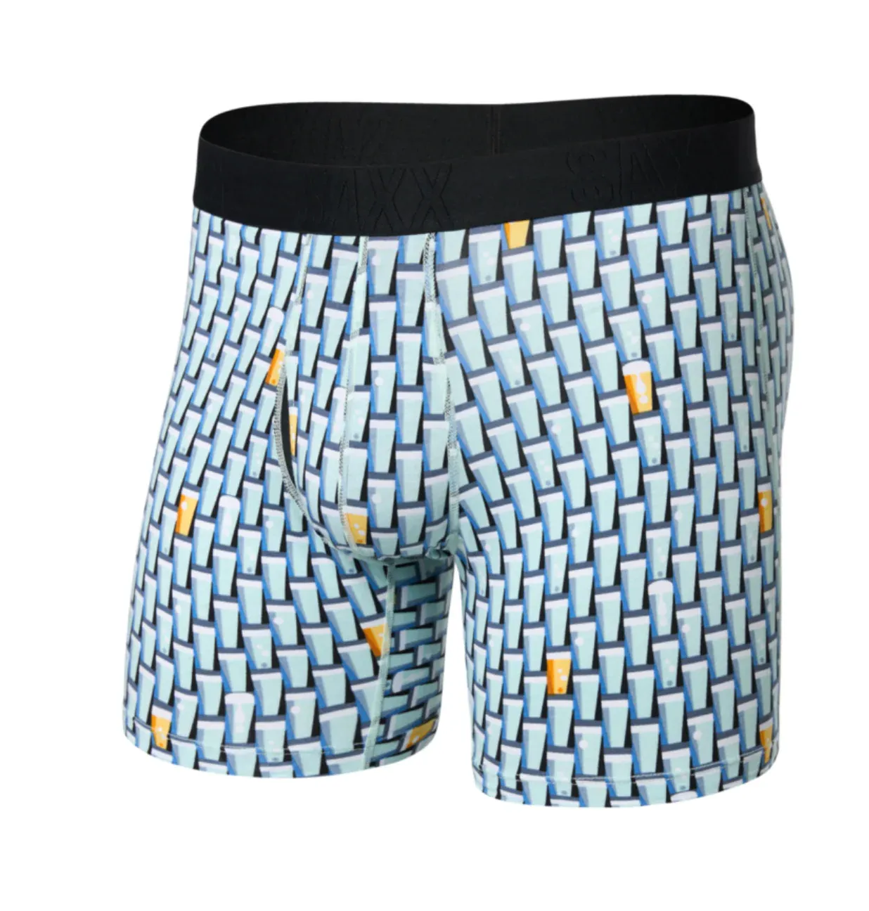 Saxx Droptemp Cooling Cotton Boxer - Grab a Beer
