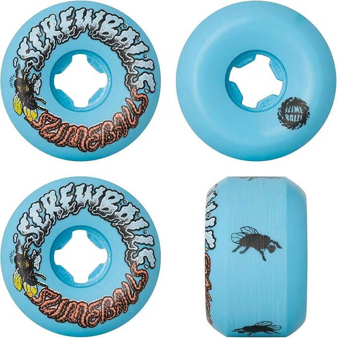 Slime Balls Wheels Screw Balls Speed Balls Blue 99A 56mm