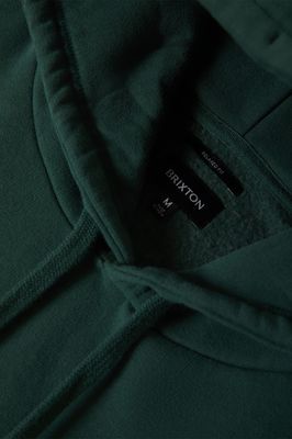 Brixton Predator Relaxed Hood - Primal Green Worn Wash