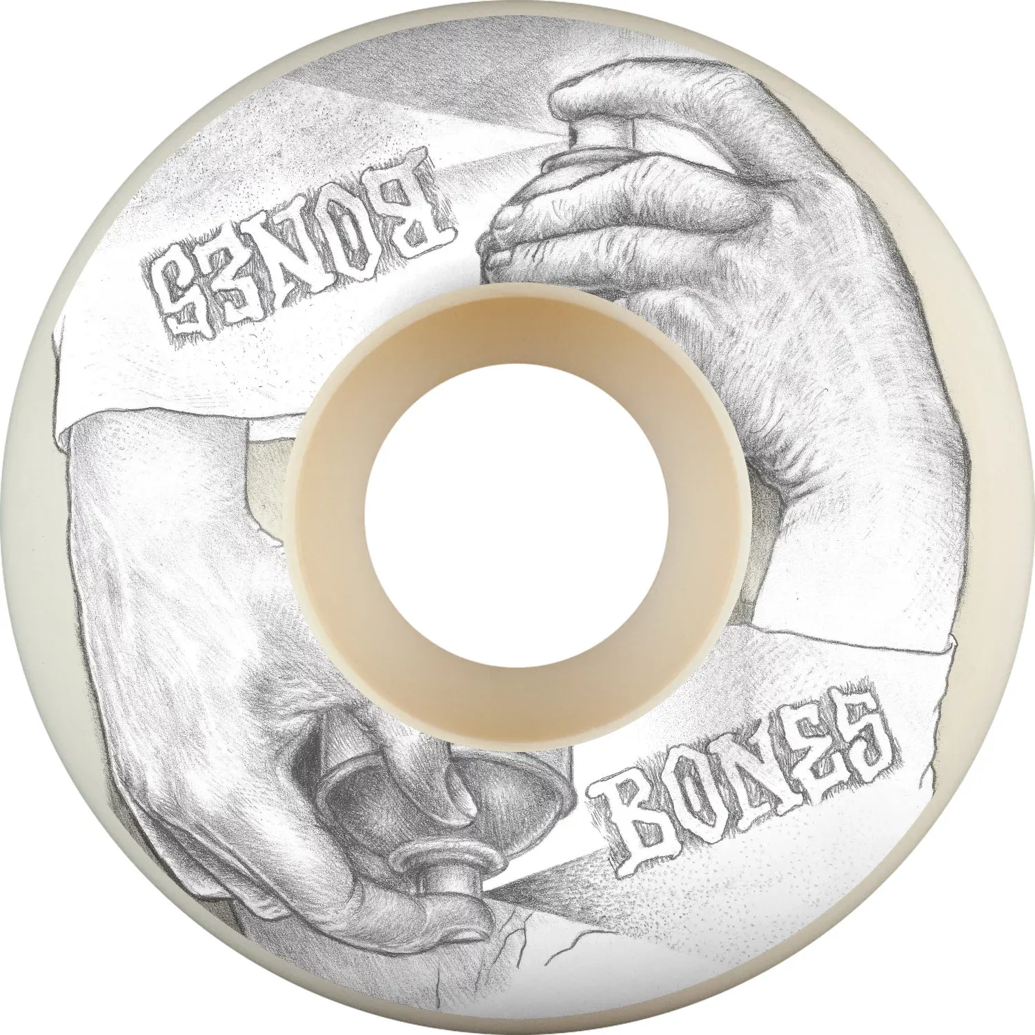 Bones Wheels - XF Spraying Hands V1 Standards 97A 53mm