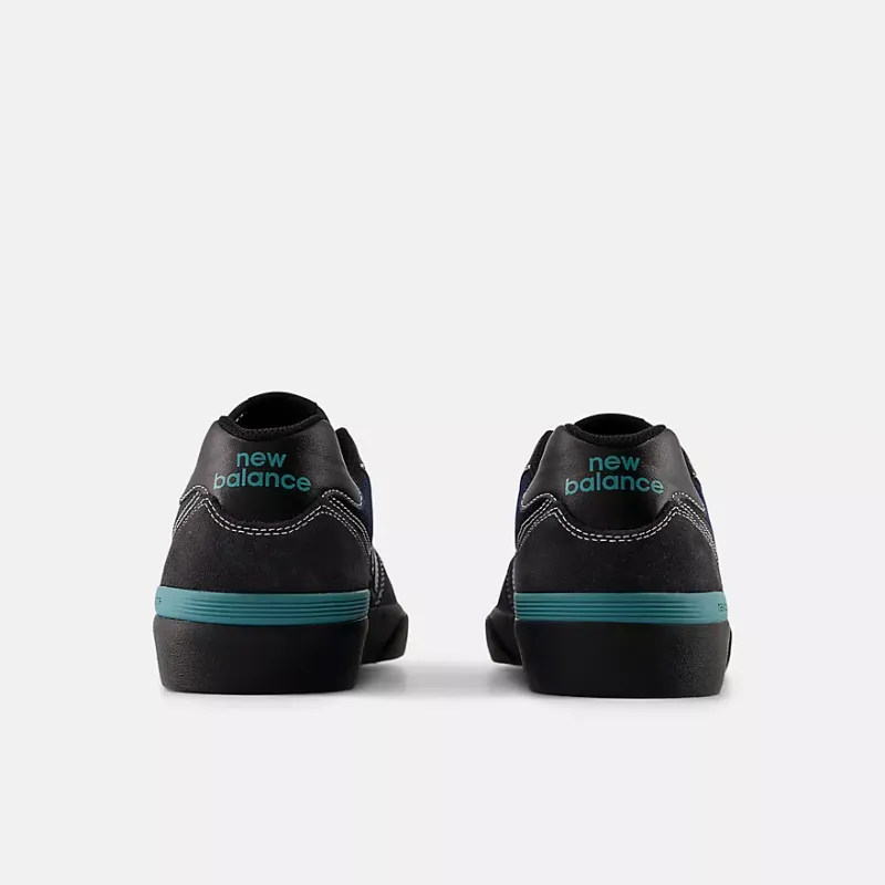New Balance 574 2E - Faded Black w/Teal