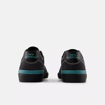 New Balance 574 2E - Faded Black w/Teal