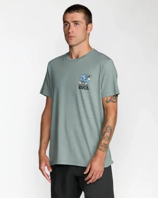RVCA Keep Looking Tee - Lead