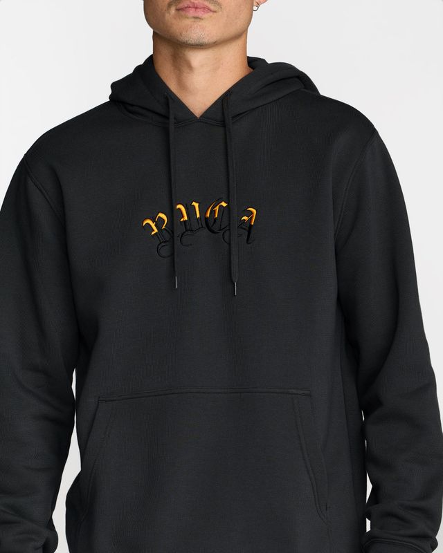 RVCA Olde RVCA Hood - Pirate Black