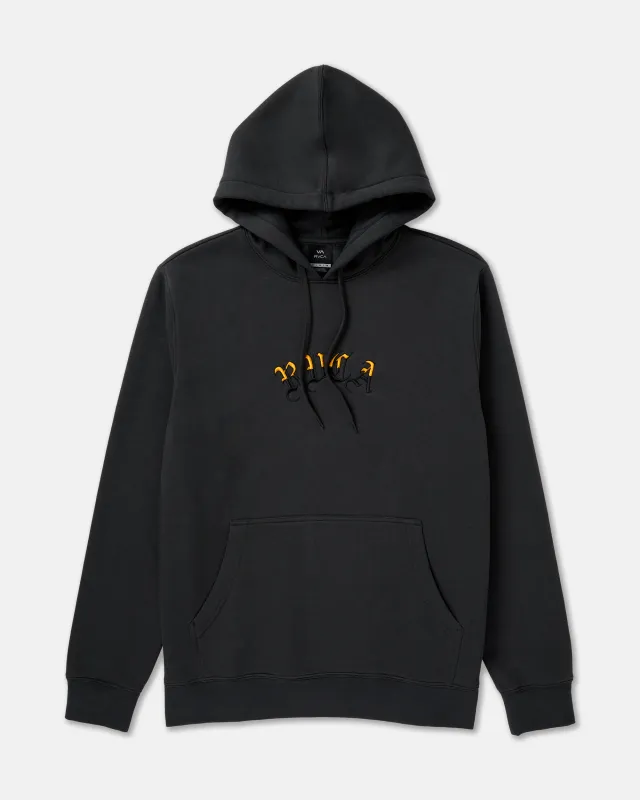 RVCA Olde RVCA Hood - Pirate Black