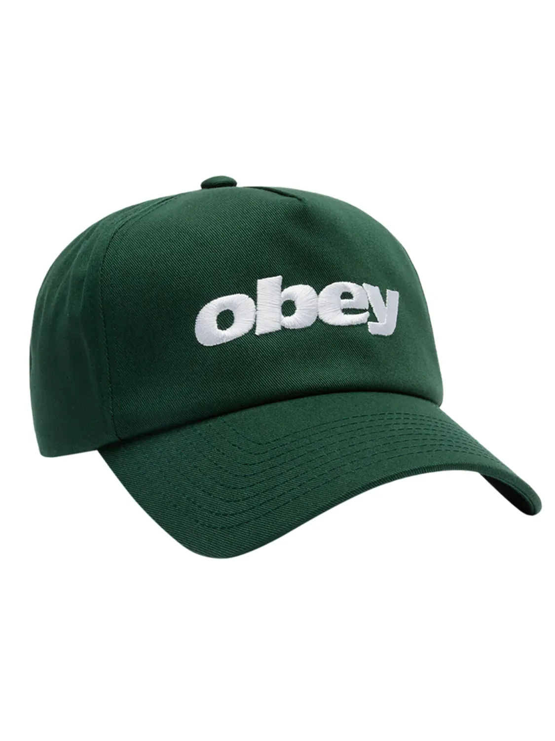 Obey Delta 5 Panel Hat - Spruce