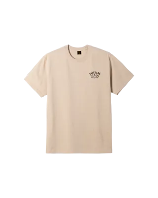 Dark Seas Creek Country Blended Tee - Heather Sand