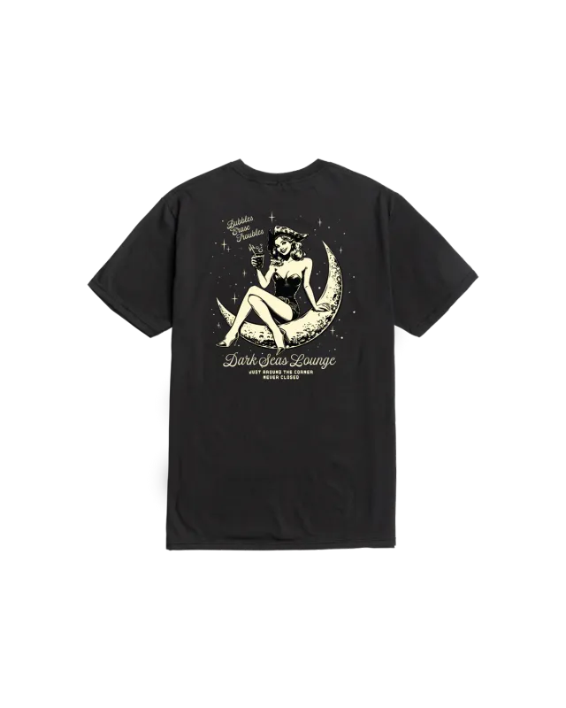 Dark Seas Moon Maiden Tee - Black