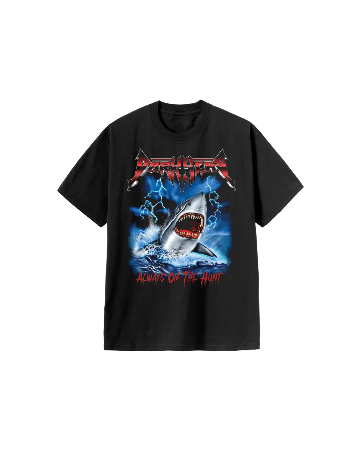 Dark Seas Tidal Terror Heavy Tee - Black