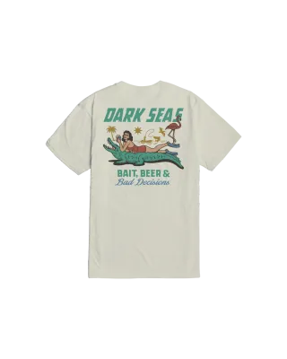 Dark Seas Bad Decisions Tee - Cream