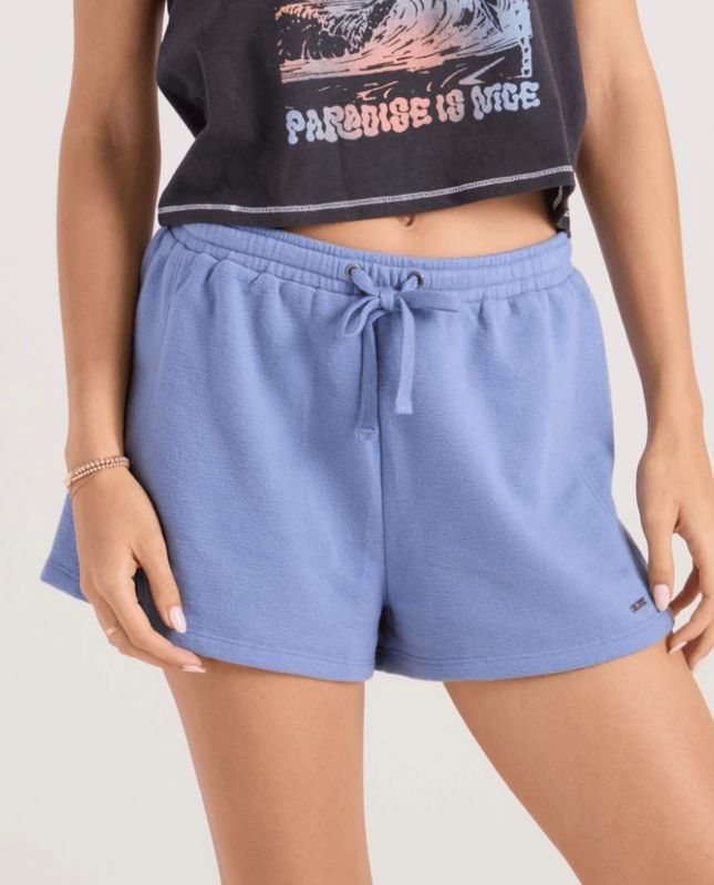 Volcom Lived In Fleece Short - Horizon Blue