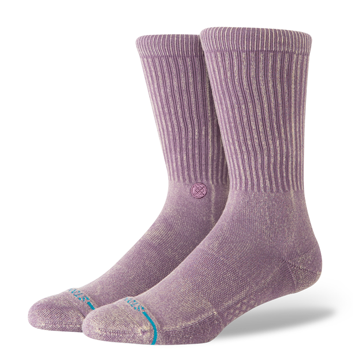 Stance Icon Dyed Crew - Plum