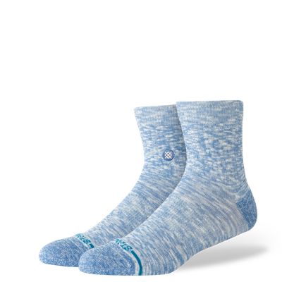 Stance Slub Quarter - Capri Blue