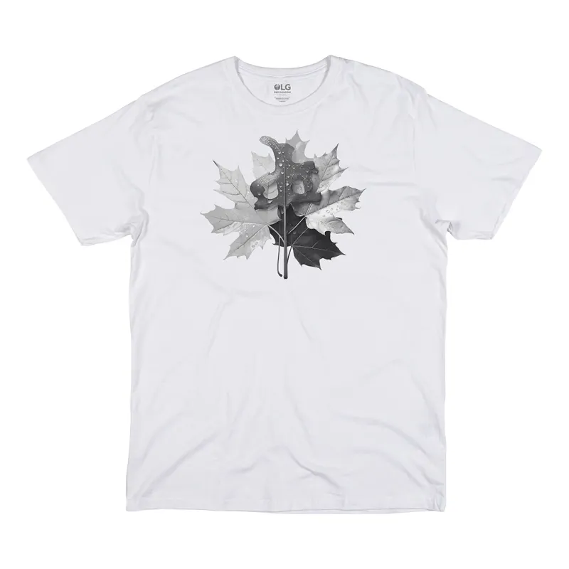 RDS Leaf Pile Tee - White