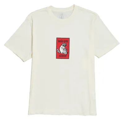 Volcom Rockout Tee - Off White Heather