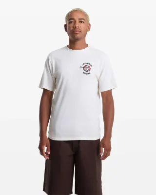 Volcom Mister Stone Tee - Off White Heather