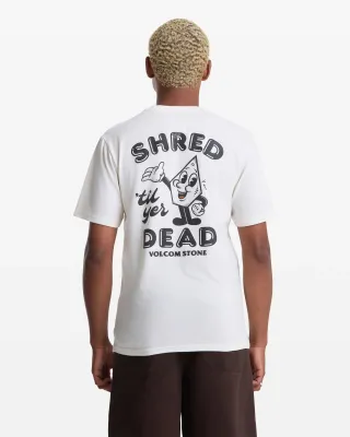 Volcom Mister Stone Tee - Off White Heather