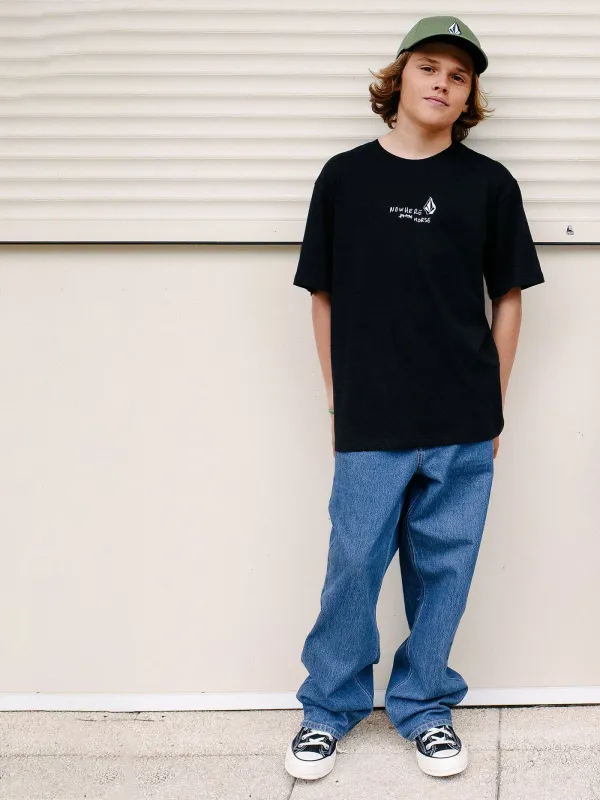 Volcom Youth Billow Denim II - Bold Blue